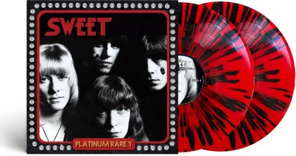 The Sweet - Platinum Rare 1 (Red/Black Splatter Vinyl, 2 LPs)