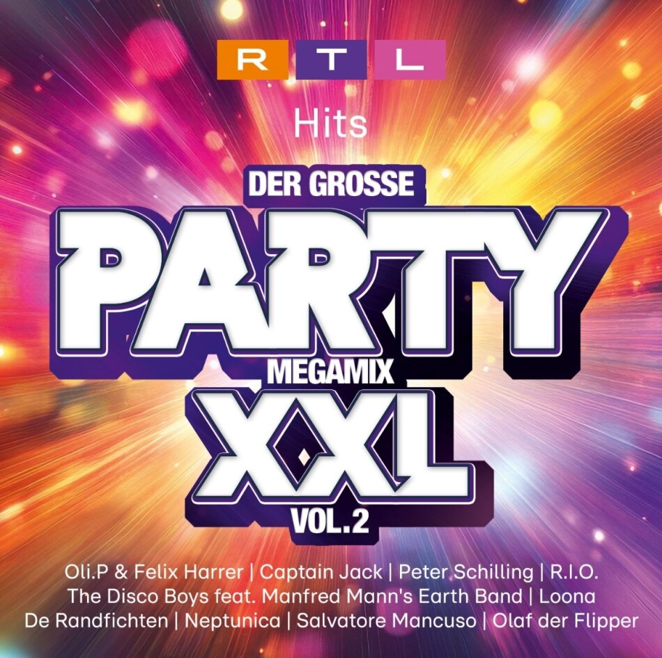 RTL Hits - Der Grosse Party Megamix Vol. 2 2 CDs
