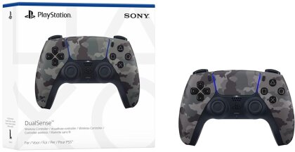 PS5 DualSense Wireless Controller Grey Camouflage - V3