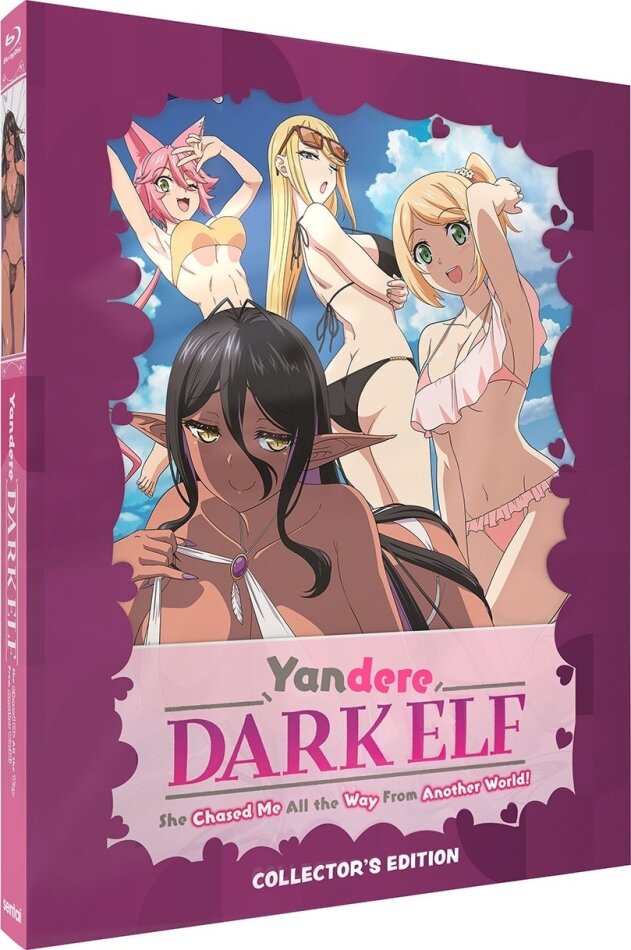 Yandere Dark Elf: She Chased Me All the Way From Another World! - Complete Collection Non censurata, Collector's Edition, Steelbook, 2 Blu-ray