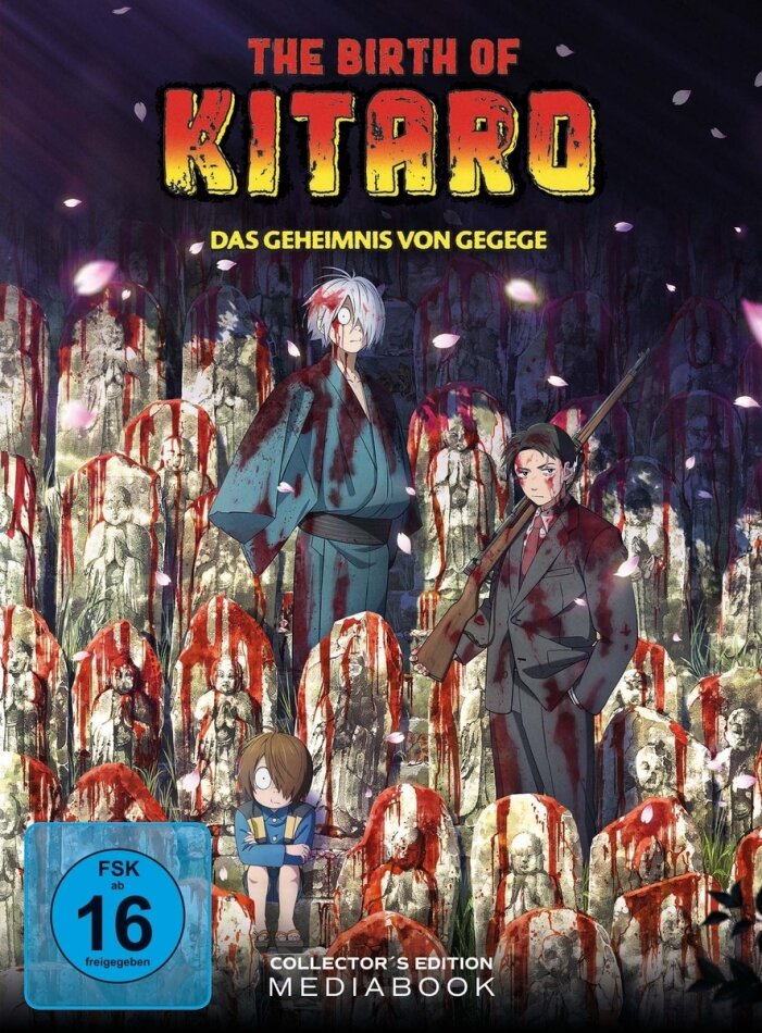The Birth of Kitaro: Das Geheimnis von GeGeGe (2023) Cover A, Limited Collector's Edition, Mediabook, Blu-ray + DVD