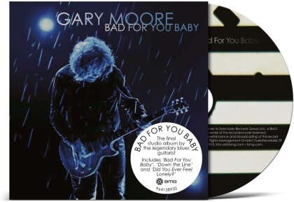 Gary Moore - Bad For You Baby (2026 Reissue, BMG Rights Management)