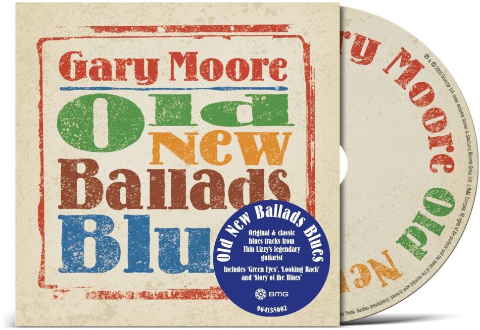 Gary Moore - Old New Ballads Blues 2026 Reissue, BMG Rights Management