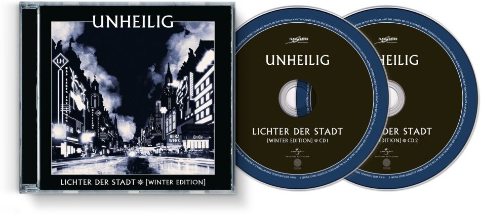 Unheilig - Lichter Der Stadt 2025 Reissue, Winter Edition, Vertigo Berlin, 2 CDs