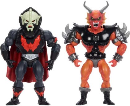 Masters of the Universe x Stranger Things Origins Actionfiguren 2er-Pack Hordak & Hellfire-Man 14 cm