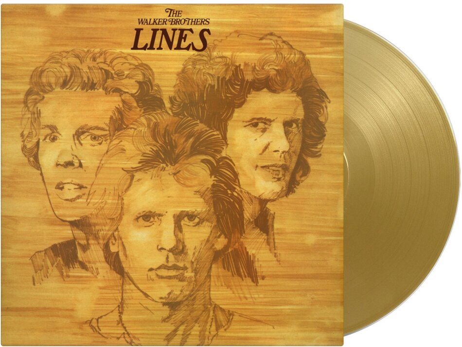 The Walker Brothers - Lines 2026 Reissue, Music On Vinyl, 50th Anniversary Edition, Colored, LP