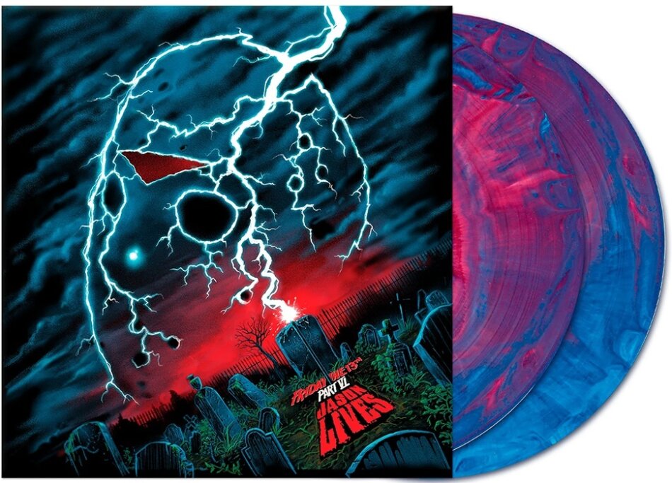 Harry Manfredini - Friday The 13th Part VI: Jason Lives - OST Waxwork, 2026 Reissue, Purple / Green Smoke Vinyl, 2 LPs