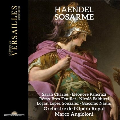 Georg Friedrich H&auml;ndel (1685-1759), Marco Angioloni, Sarah Charles, &Eacute;l&eacute;onore Pancrazi, &hellip; - Sosarme (3 CD)