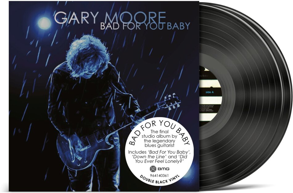 Gary Moore - Bad For You Baby 2026 Reissue, BMG Rights Management, 2 LPs