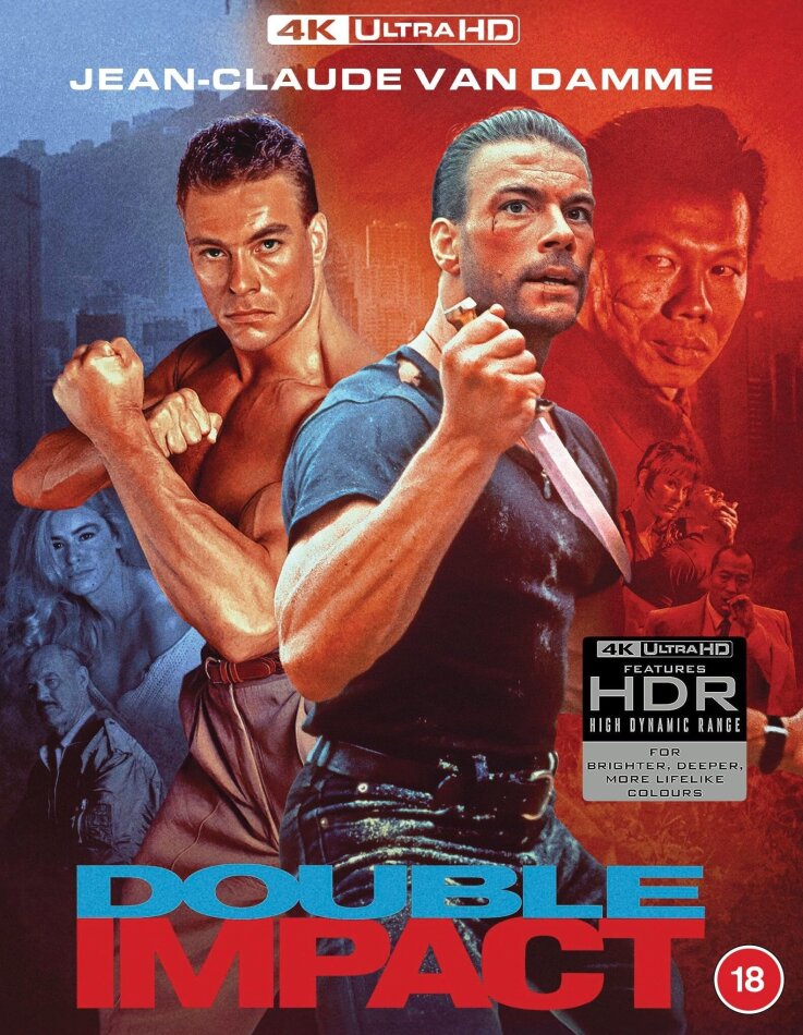Double Impact (1991) Limited Deluxe Edition, 4K Ultra HD + Blu-ray