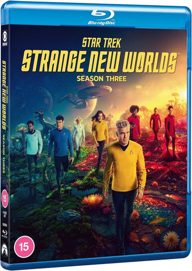 Star Trek: Strange New Worlds - Season 3 4 Blu-rays