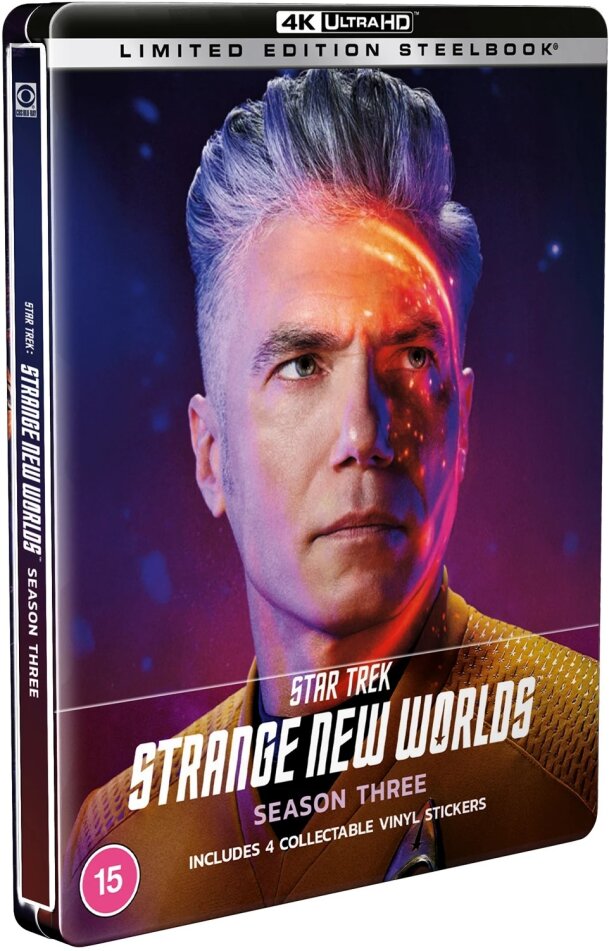 Star Trek: Strange New Worlds - Season 3 Limited Edition, Steelbook, 3 4K Ultra HDs