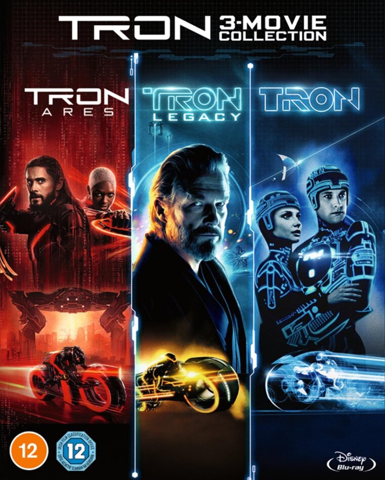 Disneys Tron - 3 Movie Collection 3 Blu-rays