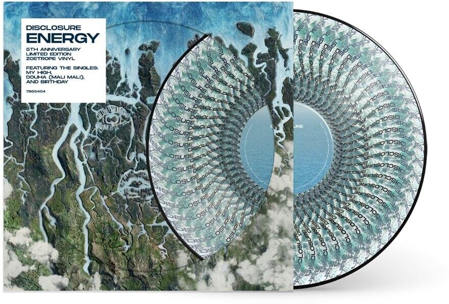 Disclosure - Energy 2026 Reissue, Capitol, 5th Anniversary Edition, Édition Limitée, Zoetrope Vinyl, LP