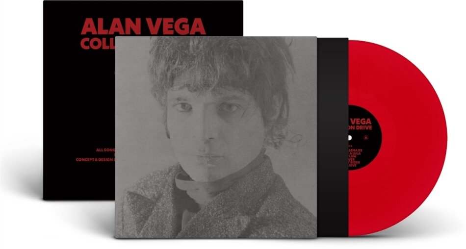 Alan Vega (Suicide) - Collision Drive 2026 Reissue, Sacred Bones Records, Deluxe Edition, Remastered, Red Vinyl, LP