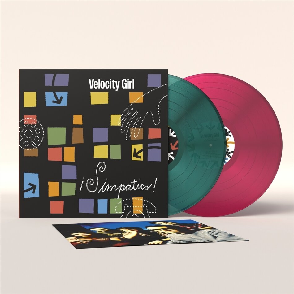 Velocity Girl - Simpatico 2026 Reissue, Remastered & Expanded, Sub Pop, Green & Magenta Vinyl, 2 LP