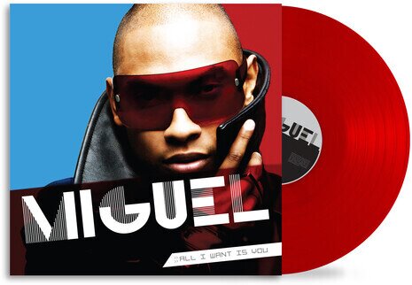 Miguel - All I Want Is You 2025 Reissue, Sony Legacy, Transparent Red Vinyl, LP