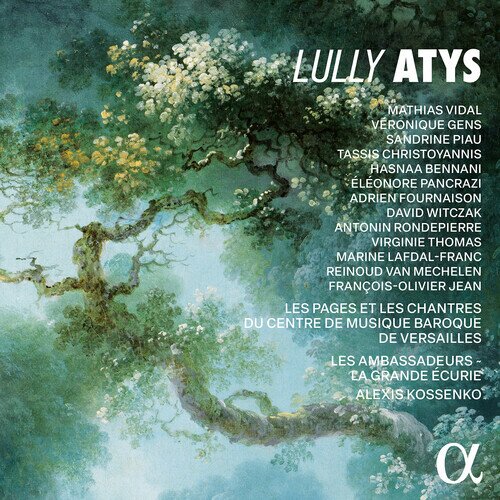 Mathias Vidal, Les Embassadeurs - La Grande Écurie, Jean-Baptiste Lully (1632-1687), Mathias Vidal, … - Atys 3 CDs