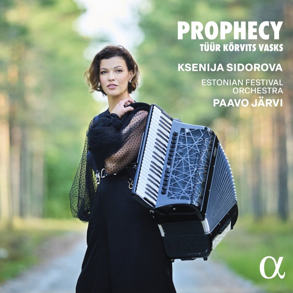 Erkki-Sven Tüür (*1959), Tönu Körvits (*1969), Peteris Vasks (*1946), Paavo Järvi, … - Prophecy