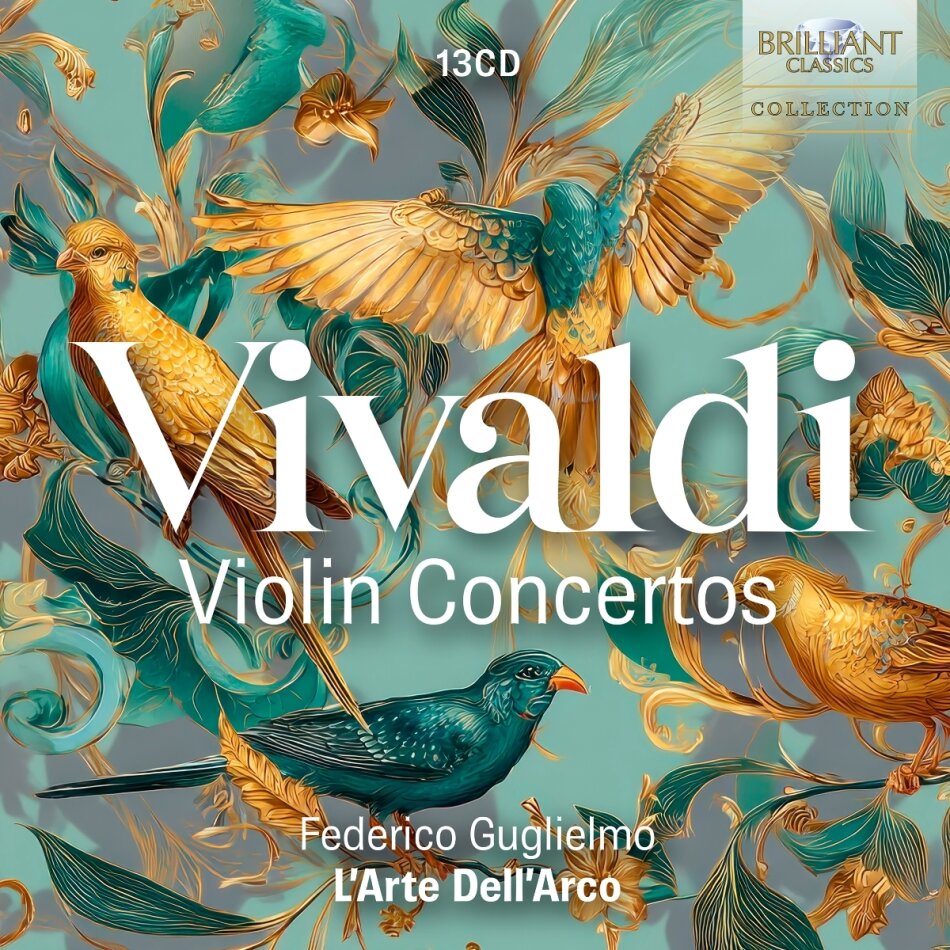 Antonio Vivaldi (1678-1741), Federico Guglielmo & L'Arte Dell'Arco - Violin Concertos 13 CDs