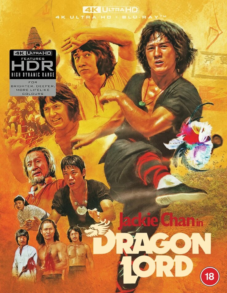 Dragon Lord (1982) Deluxe Edition, Limited Edition, 2 4K Ultra HDs + 2 Blu-rays