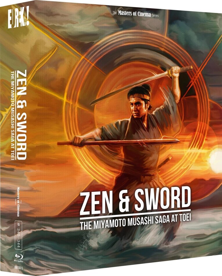 Zen & Sword - The Miyamoto Musashi Saga At Toei Masters of Cinema, Limited Edition, 3 Blu-rays
