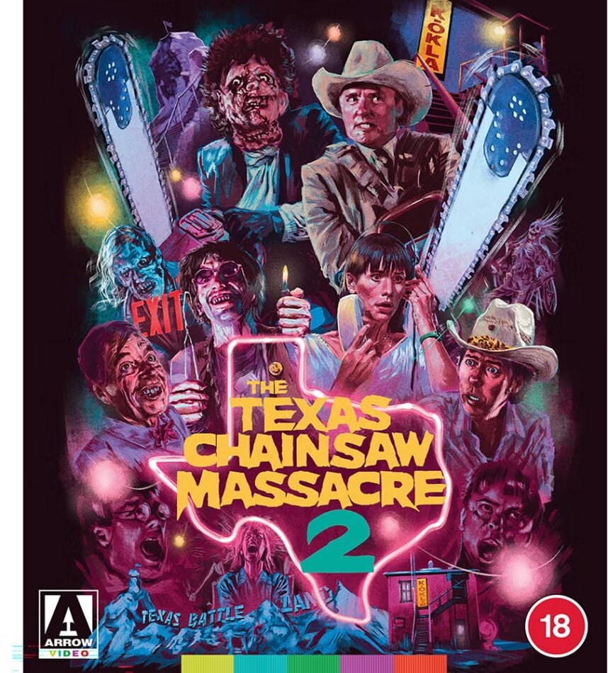 The Texas Chainsaw Massacre 2 (1986) Limited Edition, 2 Blu-rays
