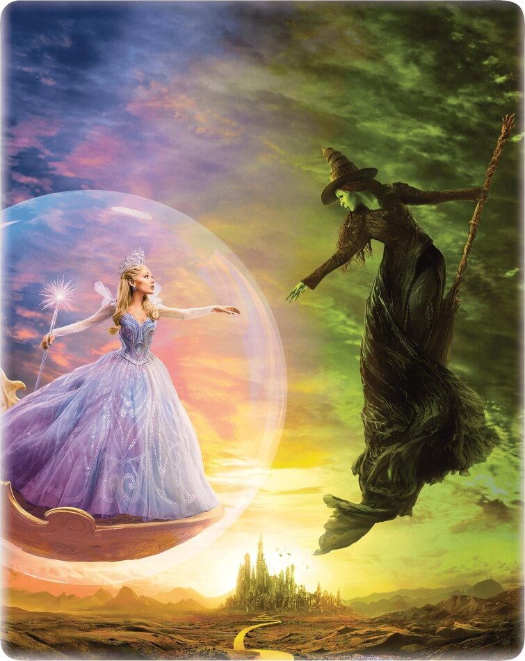 Wicked: Part 2 - For Good (2025) Cover 1, Édition Limitée, Steelbook, 4K Ultra HD + Blu-ray