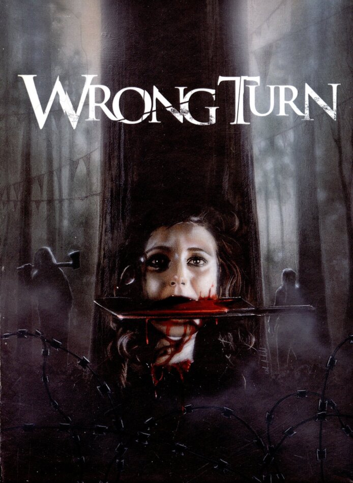 Wrong Turn (2003) Cover G, Limited Edition, Mediabook, Uncut, 4K Ultra HD + Blu-ray