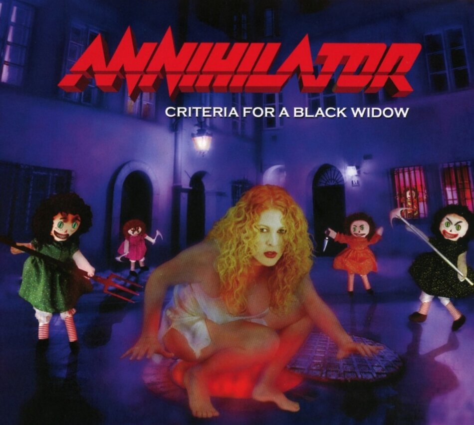 Annihilator - Criteria For A Black Widow 2026 Reissue, Digipack, Edel Records