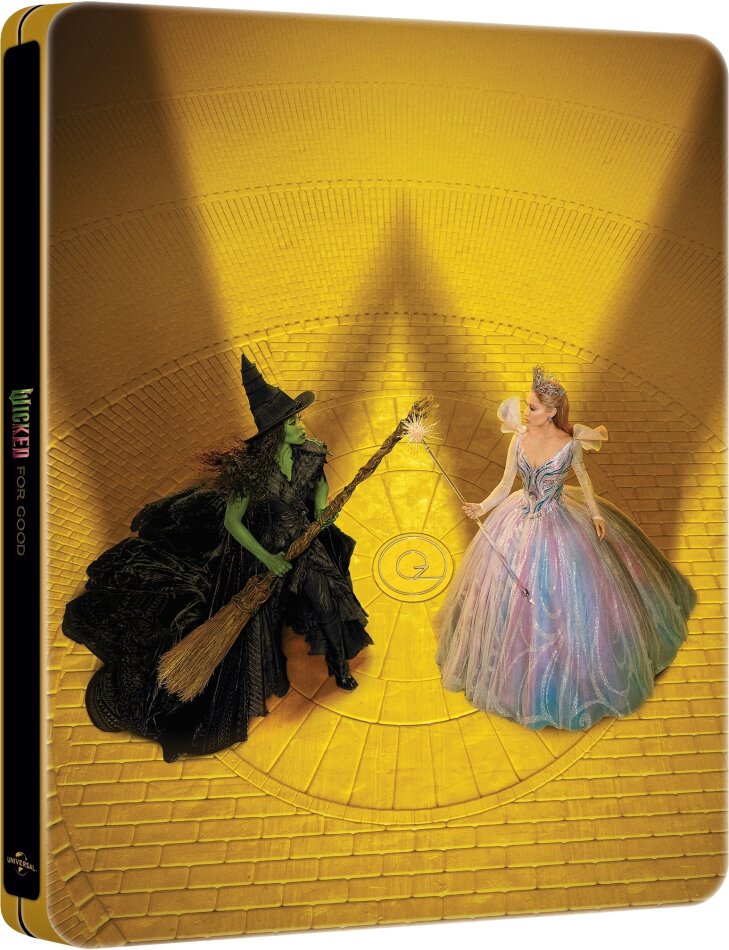 Wicked: Parte 2 - For Good (2025) Limited Edition, Steelbook, 4K Ultra HD + Blu-ray