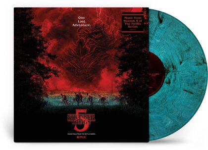 Stranger Things 5 (Soundtrack From The Netflix Series) (Indie Exclusive, Edizione Limitata, Sea Blue Smoke Vinyl, LP)