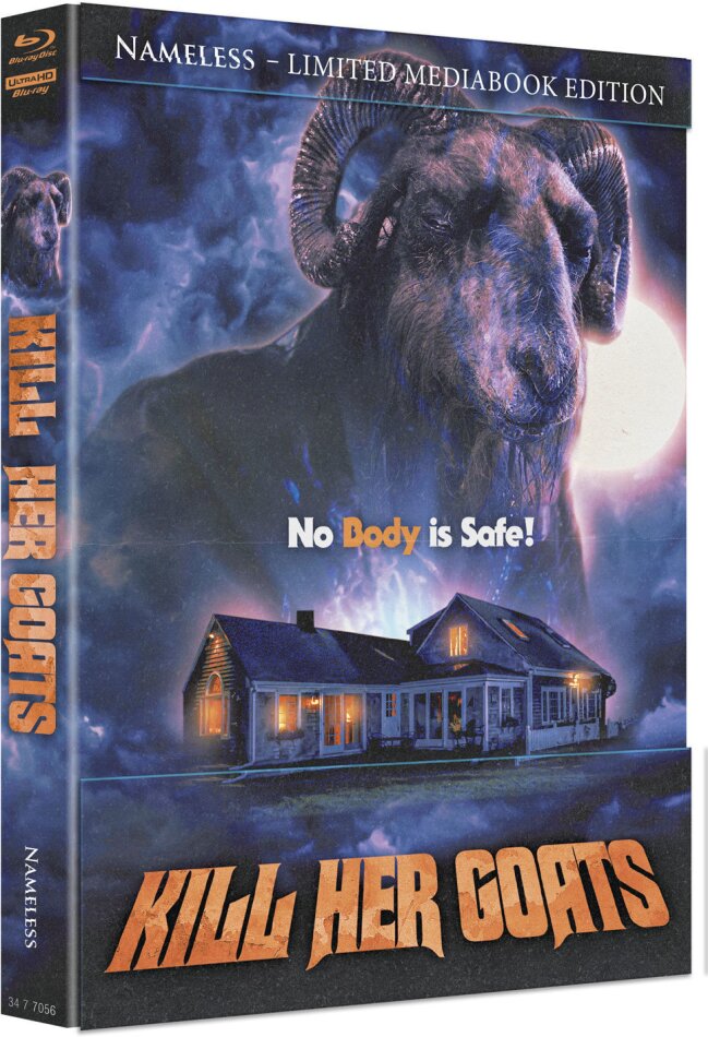 Kill her Goats (2023) Cover A, Limited Edition, Mediabook, 4K Ultra HD + Blu-ray