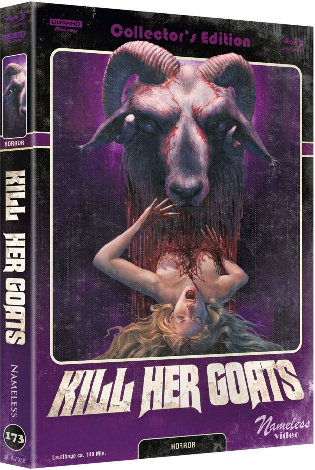Kill her Goats (2023) Cover C, Limited Collector's Edition, Mediabook, 4K Ultra HD + Blu-ray