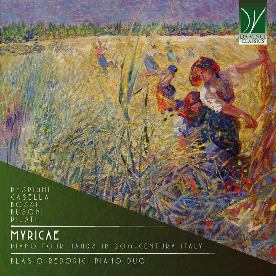 Blasio-Redorici Piano Duo, Ottorino Respighi (1879-1936), Alfredo Casella (1883-1947), Bossi, … - Myricae - Piano Four Hands In 20th-Century Italy