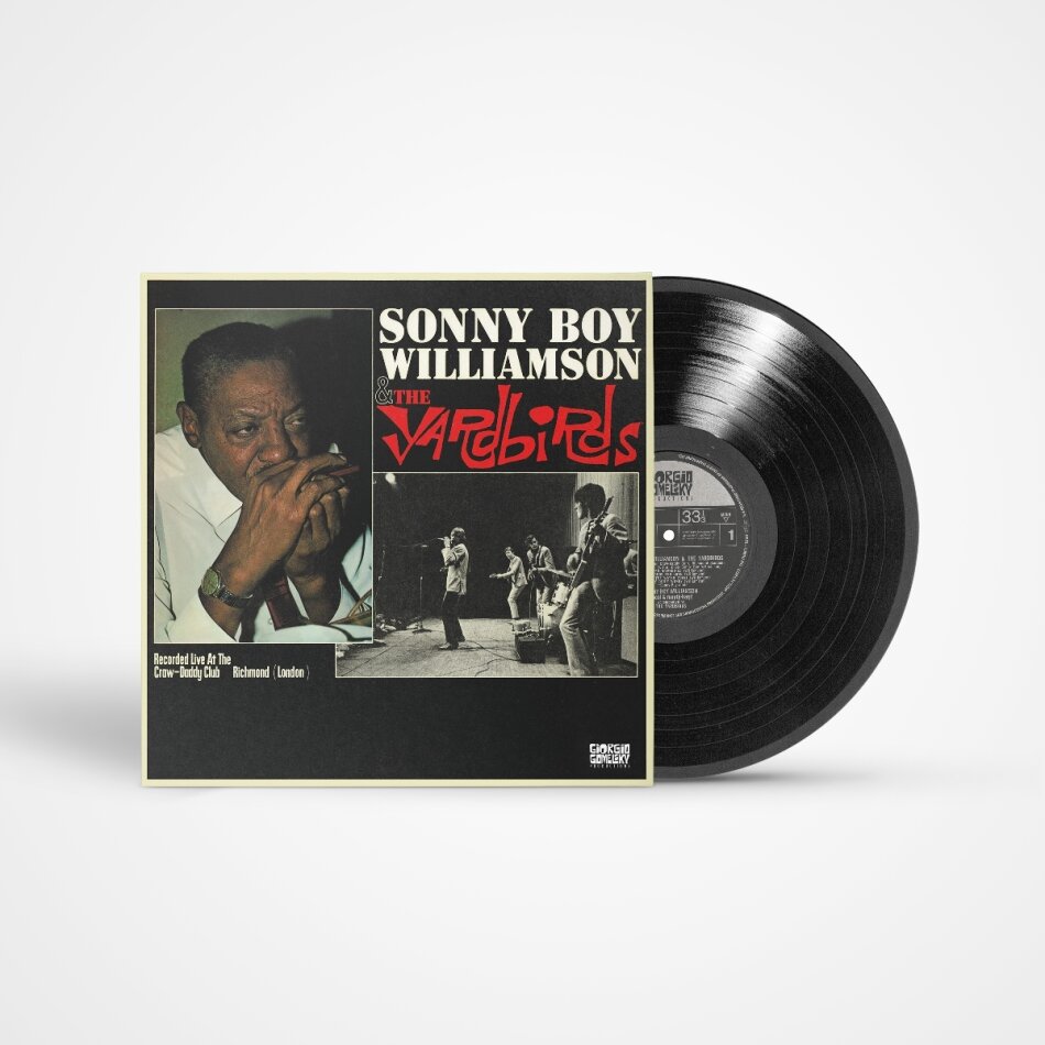 Sonny Boy Williamson & The Yardbirds - Recorded Live at the Craw-Daddy Club, Richmond (London) LP