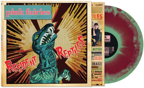 Pink Fairies - Resident Reptiles 2026 Reissue, Cleopatra, Limited Edition, Red / Green Vinyl, LP
