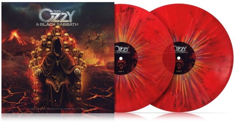 The Many Faces Of Ozzy & Black Sabbath Red Splatter Vinyl, 2 LPs