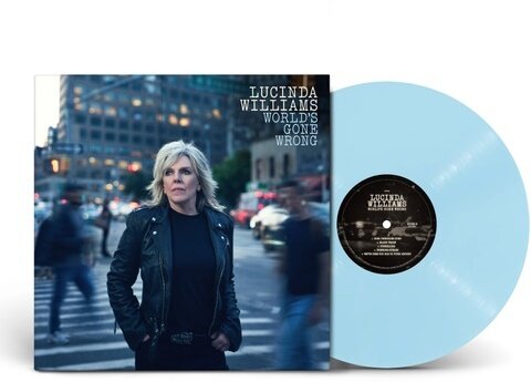 Lucinda Williams - World's Gone Wrong Indie Exclusive, Sky Blue Vinyl, LP