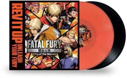 Fatal Fury: City of the Wolves Indie Exclusive, Orange/Black Vinyl, 2 LPs