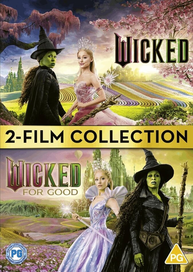 Wicked (2024) & Wicked: For Good (2025) - 2-Film Collection 2 DVDs