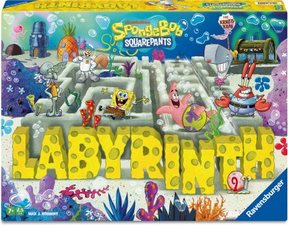 SpongeBob Labyrinth - Gesellschaftsspiel & Brettspiel ab 7 Jahre