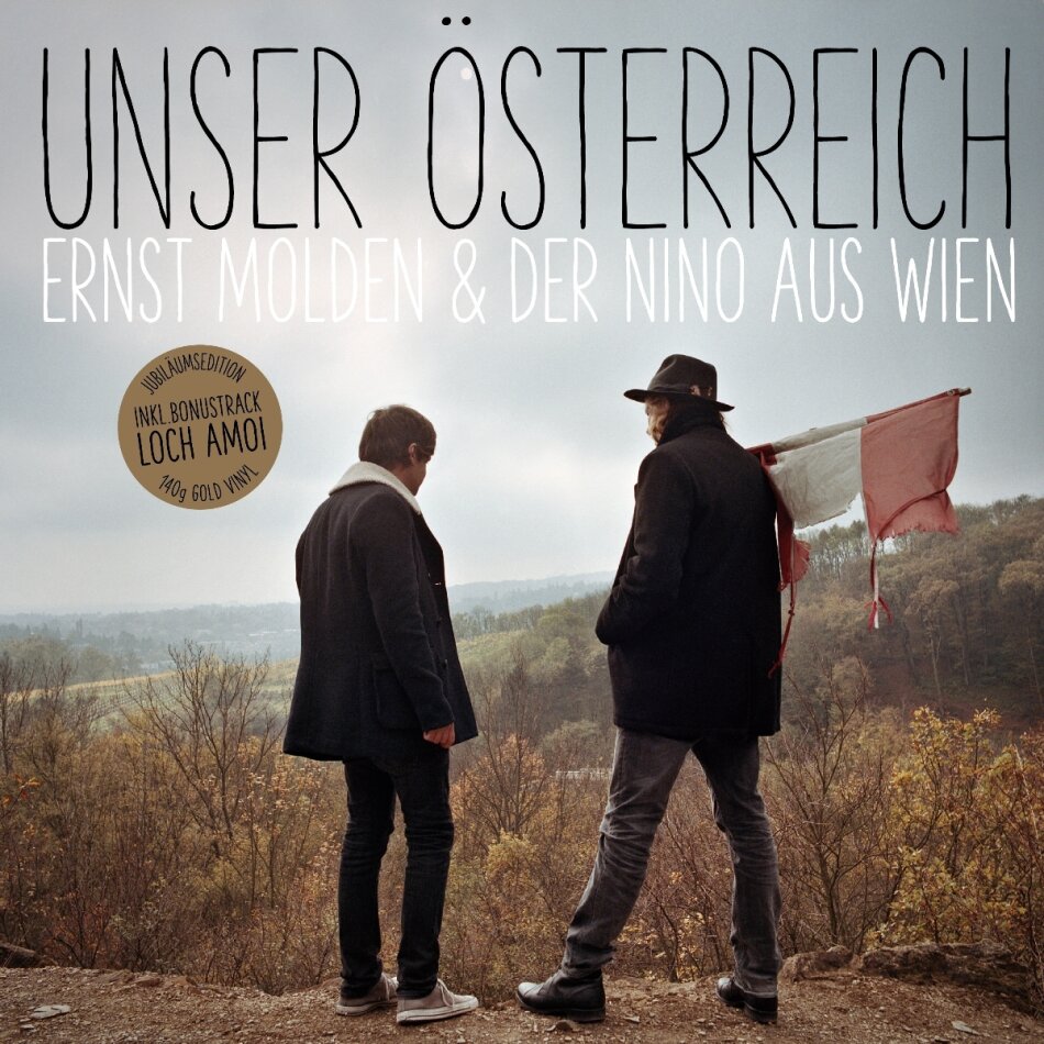 Ernst Molden & Der Nino Aus Wien - Unser Österreich 2025 Reissue, Edition anniversaire, Gold Vinyl, LP