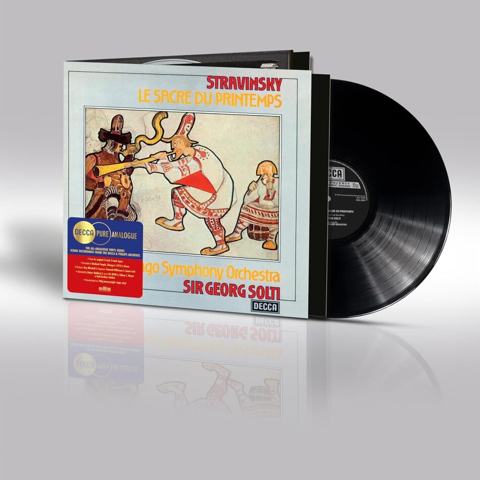 Igor Strawinsky (1882-1971), Sir Georg Solti & Chicago Symphony Orchestra (CSO) - Le Sacre Du Printemps 2026 Reissue, Decca Pure Analogue, LP