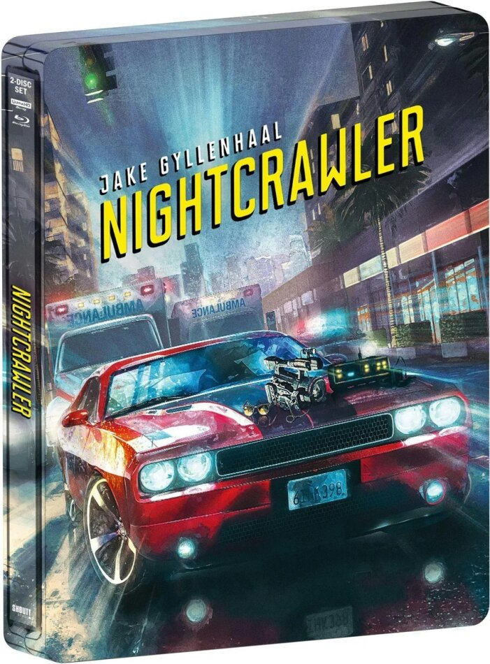 Nightcrawler (2014) Limited Edition, Steelbook, 4K Ultra HD + Blu-ray