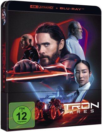 Tron: Ares (2025) (Limited Edition, Steelbook, 4K Ultra HD + Blu-ray)