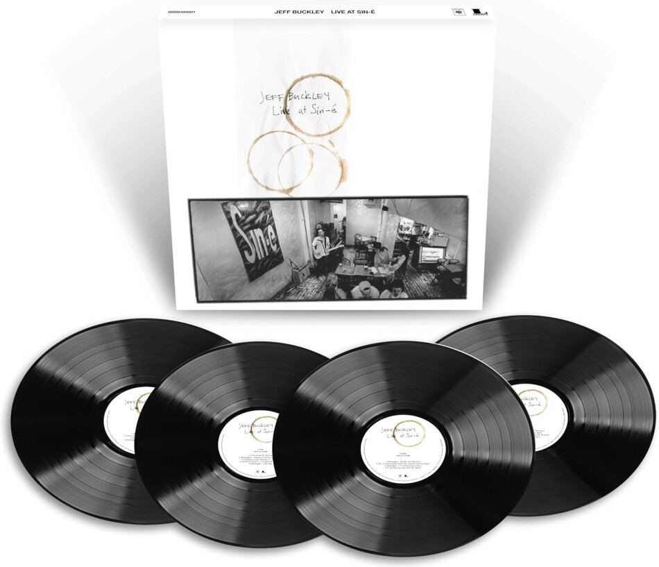 Jeff Buckley - Live At Sin-E 2026 Reissue, Sony, 4 LPs