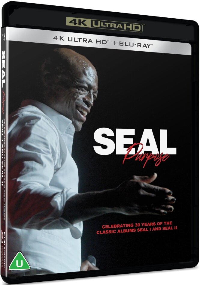 Seal - Purpose: Celebrating 30 Years Of The Classic Albums Seal I And Seal II 4K Ultra HD + Blu-ray