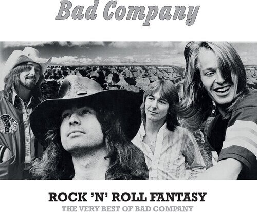 Bad Company - Rock N Roll Fantasy - The Very Best Of 2025 Reissue, Atlantic, Silver Colored Vinyl, 2 LPs