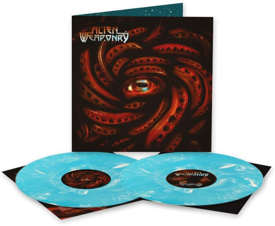 Alien Weaponry - Tangaroa 2025 Reissue, Indie Exclusive, Cream Light Blue Marbled Vinyl, 2 LP
